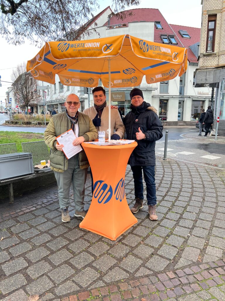 WerteUnion KV Stuttgart - Bericht zum Infostand am 29.11.2025 – Stuttgart Degerloch