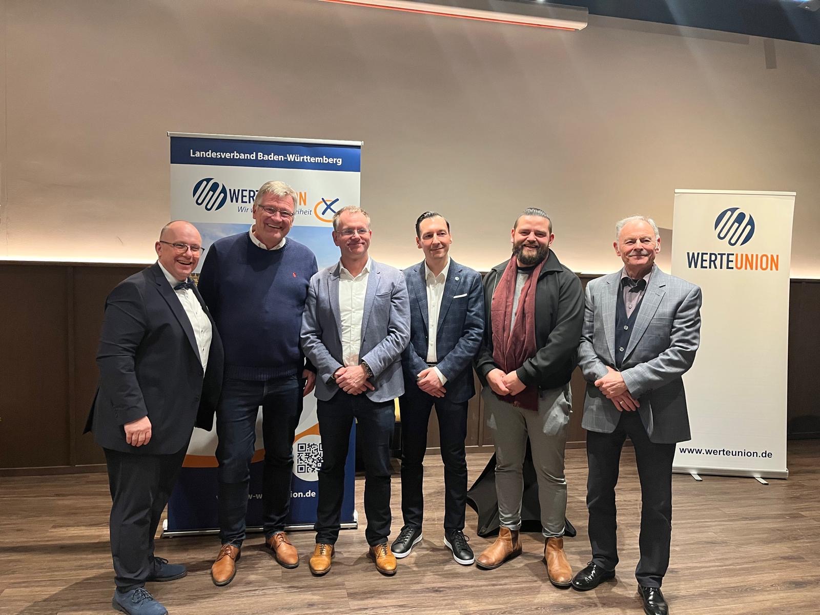 WerteTreffen der WerteUnion Partei Kreisverband Stuttgart am 01.12.2025 mit Vortrag von Prof. Dr. Jörg Meuthen