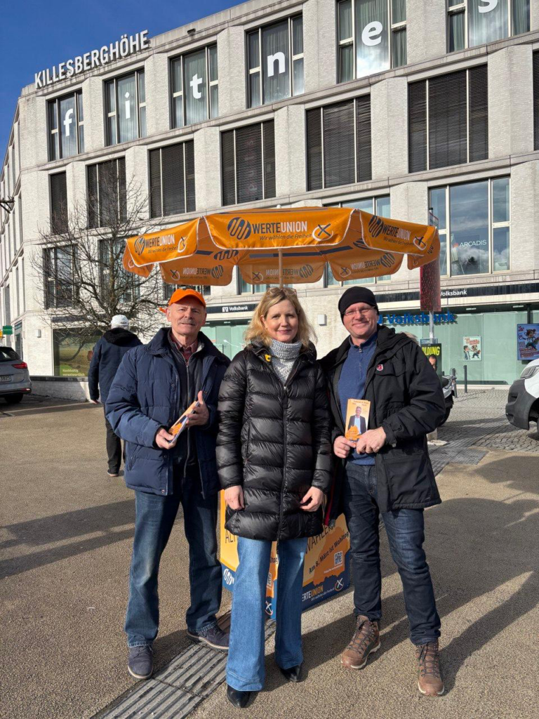 WerteUnion Stuttgart Infostand Stuttgart Killesberg