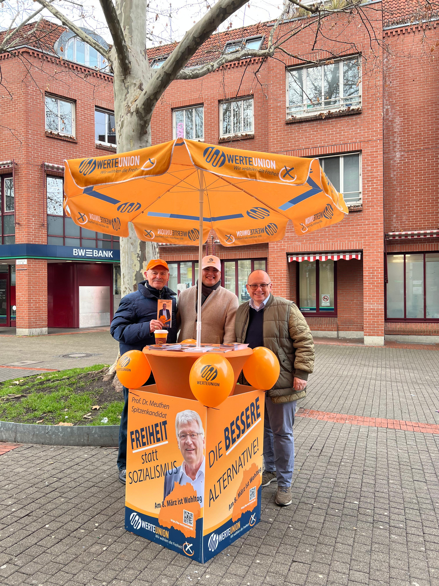 Infostand WerteUnion